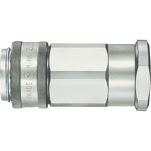 ■日東 350カプラ相手側取付サイズR3/8(01137)〔品番:3503SSTEELFKM〕【3976009:0】[店頭受取不可]