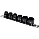 ■アストロプロダクツ AP Q-Fit 1/2DR エクストラショートインパクトソケット (6個組)〔品番:2002000034168〕【3979469:0】[...