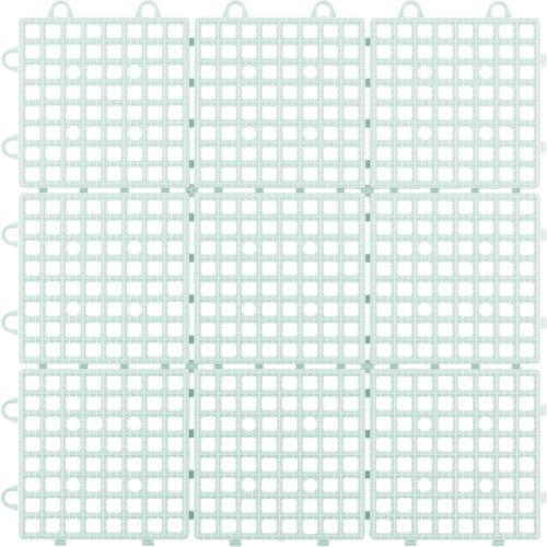 ■ワタナベ タイル システムスクエア 30×30cm グレー〔品番:SQ302〕【4007808:0】[店頭受取不可]