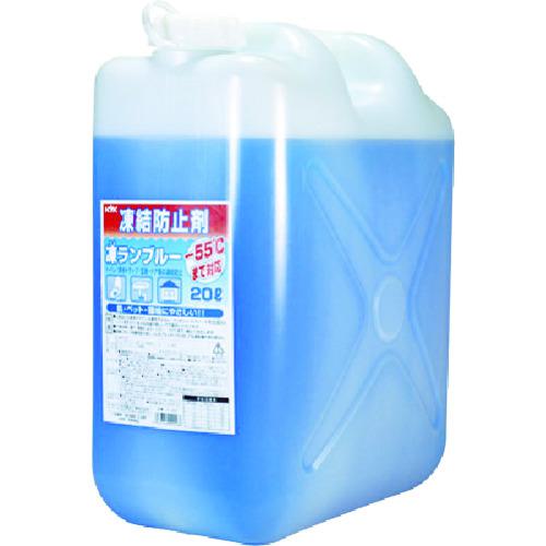■KYK 住宅用凍結防止剤凍ランブルー20L〔品番:41201〕【4010493:0】[店頭受取不可