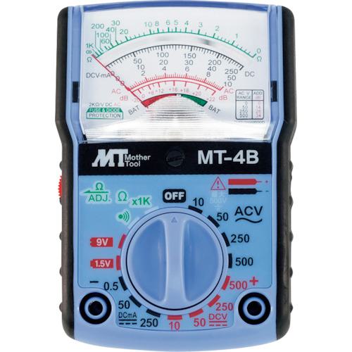 ■MT アナログミニテスター〔品番:MT4B〕【4025316:0】[店頭受取不可]