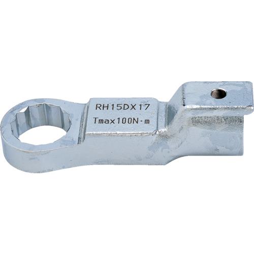 ■トーニチ リングヘッド 許容トルク140.0 全長79mm 二面寸法22.0mm〔品番:RH15DX22〕【4032934:0】[店頭受取不可](4)