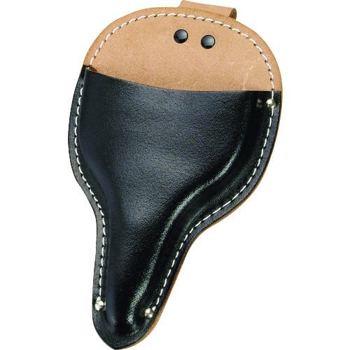 ■コヅチ 黒床皮 大久保鋏ケース スライドフック ボタン式 型押〔品番:SO11R〕【4057623:0】[送料別途見..