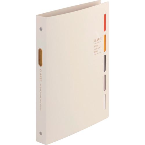 ■maruman B5 バインダー クラルテ アイボリー〔品番:F31114〕【4059400:0】[店頭受取不可]
