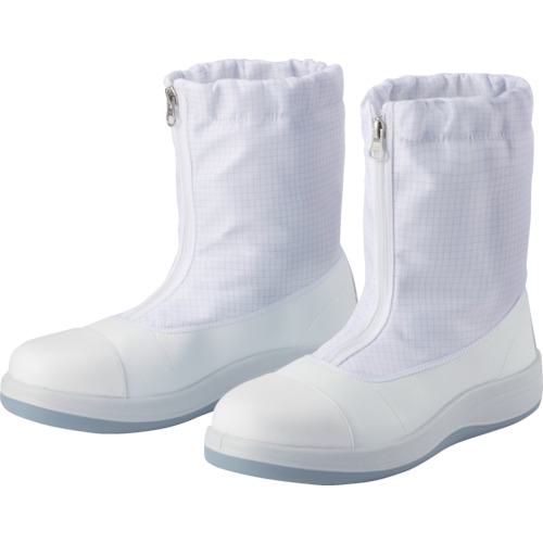 ■ミドリ安全 トウガード付 先芯入りクリーン静電靴 SCR1200フルキャップハーフフード 25.0CM ※順次、品番:「SCR⇒MSCR」に変更予定〔品番:SCR1200FCAPHH25.0〕【4059689:0】[店頭受取不可]