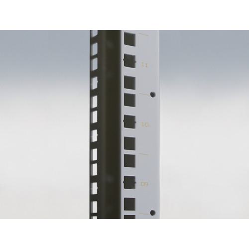 ■摂津金属工業 サーバーラック SSR2シリーズ ブラック 600×1000×600〔品番:SSR219U6060VB〕【4061652:0】[送料別途見積り][法人・事業所限定][直送][店頭受取不可] [3]