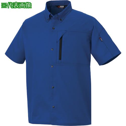 ■アイトス ニュームービンカット 春夏半袖シャツ ロイヤルブルー SS〔品番:AZ3337006SS〕【4061223:0】[送料別途見積り][掲外取寄][店頭受取不可]