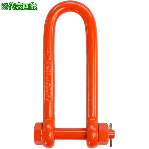 ■TAIYO 強力長シャックル 4t(19×160)(1007561)〔品番:TSL4X160〕【4072685:0】[店頭受取不可]
