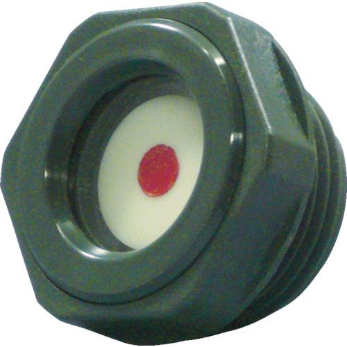 ■協和 耐熱・耐薬品性ネジ付オイルゲージ〔品番:KMH6〕【4082761:0】[店頭受取不可]