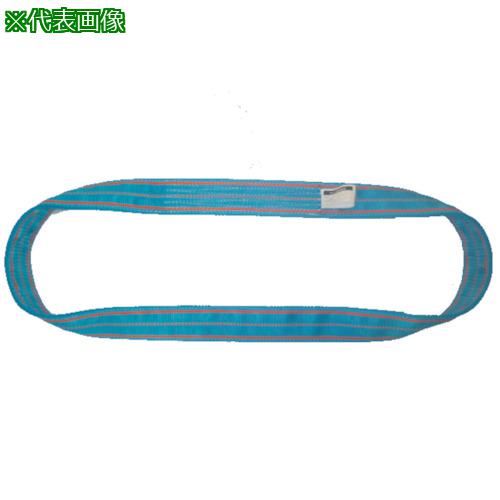 ■TESAC ブルースリング(JIS3等級・エンドレス形)荷重10.0t 全長1.25m〔品番:3N150X1.25〕【4101976:0】[送料別途見積り][法人・事業所限定][外直送][店頭受取不可]