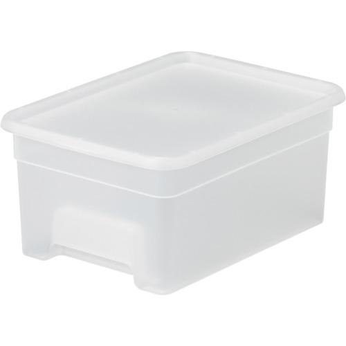 ■SANKA 収納ボックス ナチュラ オンボックス S クリア《16個入》〔品番:NOBSCL〕【4106093×16:0】[法人・事業所限定][外直送元][店頭受取不可]