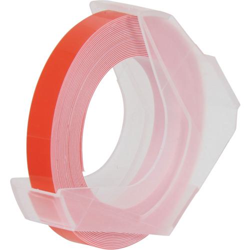 ■R&M グロッシーテープ 6mm x 3m オレンジ ダイモ用《50巻入》〔品番:RM906OR〕【4113751×50:0】[法人..