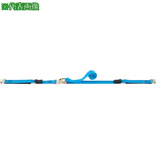 ■OH 落下・転倒防止用品 タナガード 幅50mm ナイロンベルト 鋼線バックル ループベルト Sサイズ 間口2300mm〔品番:5NKS23〕【4118385:0】[送料別途見積り][掲外取寄][店頭受取不可]