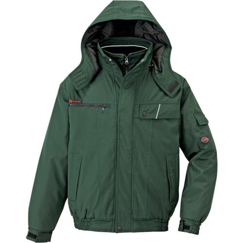 《メーカー》アイトス（株）《品番》AZ8561-005-L《特長》●ボンディング素材を使用した本格防風防寒です。《用途》●作業全般用。《仕様》●色:グリーン●サイズ:L●着丈(cm):70●胸囲(cm):128●肩幅(cm):55●袖丈(cm):60.5《仕様2》●防風《原産国（名称）》中国《材質／仕上》●表生地:ポリエステル100％　中綿:ポリエステル100％《セット内容／付属品》《注意》《JANコード》4548413785634《本体質量》950.0g※こちらの商品は送料無料対象外です。※「送料無料」と表示されても別途送料が必要となりますのでご注意ください。アイトス　防寒ブルゾン　グリーン　L〔品番：AZ8561-005-L〕[注番:4136170][本体質量：950.0g]《包装時基本サイズ：620.00×400.00×100.00》〔包装時質量：1200.0g〕分類》環境改善用品》寒さ対策用品》防寒着☆納期情報：取寄管理コード(005) メーカー直送品 (欠品の場合有り)