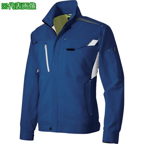 ■アイトス 長袖ブルゾンストレッチ裏綿(ライトフィックス) ロイヤルブルーM〔品番:AZ2501006M〕【4136427:0】[送料別途見積り][掲外取寄][店頭受取不可]