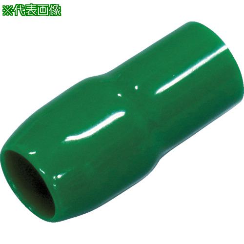 ■品川商工 TCVキャップ(緑) (100個入)〔品番:TCV21G〕【4136802:0】[店頭受