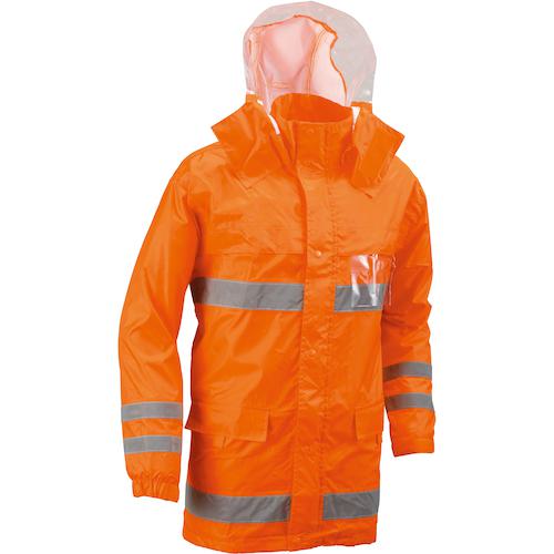 ■船橋 安全レイン オレンジ Mサイズ〔品番:FS6000ORM〕【4154986:0】[店頭受取不可]