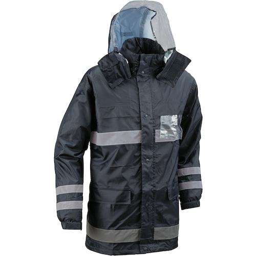 ■船橋 安全レイン ネイビー 4Lサイズ〔品番:FS6000NV4L〕【4154989:0】[店頭受取不可]