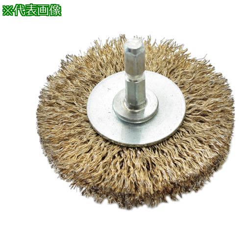 ■クロダブラシ 六角ワンタッチホイル 真鍮メッキ0.25 75 フック付〔品番:06101565〕【4170490:0】[送料..