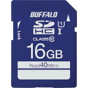 ■BUFFALO UHS-I Class1 SDHCカード 16GB〔...(2)