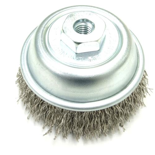 ■クロダブラシ カップ ステン0.27ヨリ 75xM10 AN-075F2 キング〔品番:01221102〕【4171963:0】[送料別途見積り][掲外取寄][店頭受取不可]