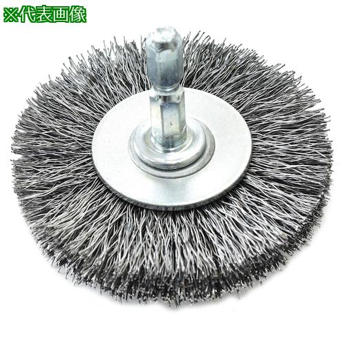 ■クロダブラシ 六角ワンタッチホイル 硬鋼線0.3 38 フック付〔品番:06101512〕【4175091:0】[送料別途..
