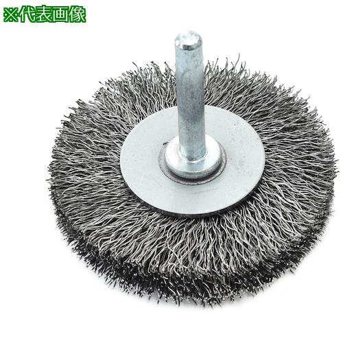 ■クロダブラシ 軸付ホイル 硬鋼線0.3 32x6〔品番:06101108〕【4178218:0】[送料別途見積り][掲外取寄][..