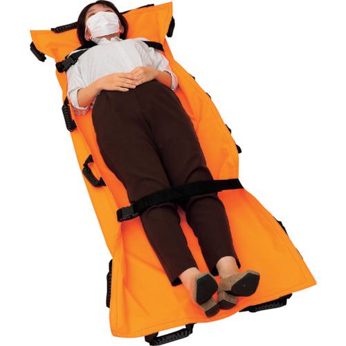 ■ArTeC 布製防災担架(オレンジ)(51986)〔品番:51986〕【4188491:0】[送料別途見積り][法人・事業所限定..