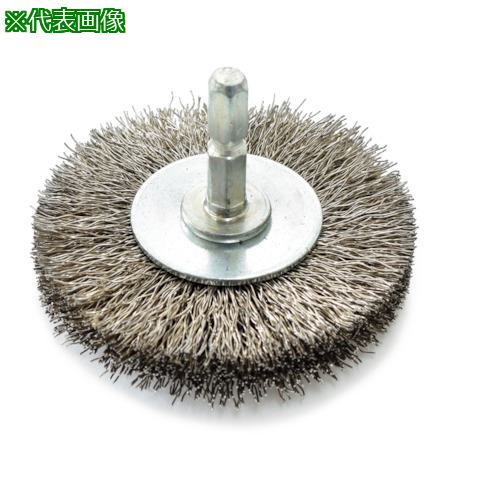 ■クロダブラシ 六角ワンタッチホイル ステン0.3 50 フック付〔品番:06103513〕【4188913:0】[送料別途見積り][掲外取寄][店頭受取不可]