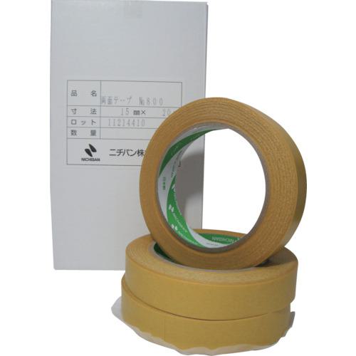 ■ニチバン 両面テープ 815H-10 10mm×20m(1箱=20巻入)〔品番:815H10〕【4189019:0】[店頭受取不可]