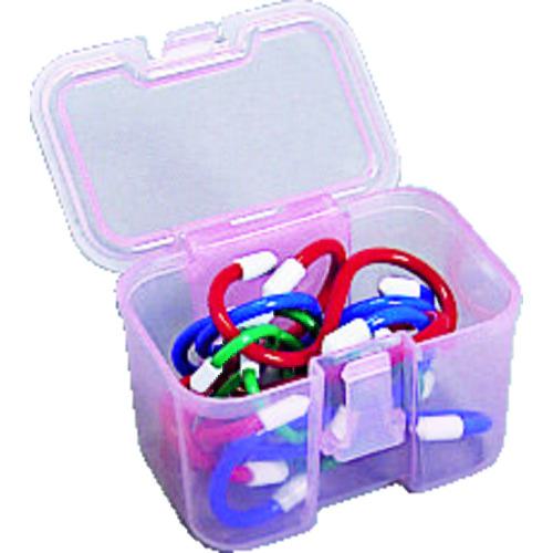 ■DENSAN スケルトンミニ小箱ピンク〔品番:SP18P〕【4195736:0】[店頭受取不可]