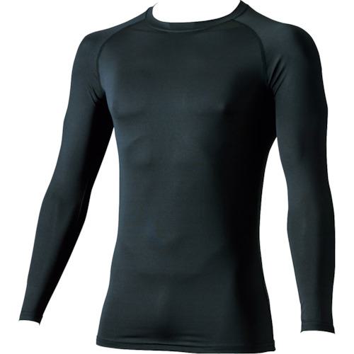 ■快適ウェア 消臭コンプレッション 4L ブラック《5着入》〔品番:3854L20〕【4198996×5:0】[送料別途見積り][掲外取寄][店頭受取不可]