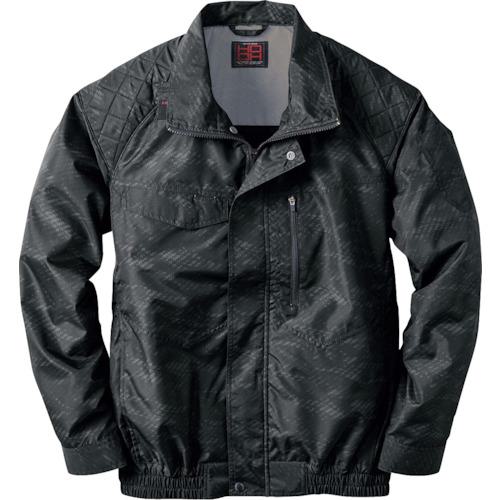 ■HOOH 快適ウェア フルハーネス対応冷感長袖ブルゾン 8L カモフラブラック〔品番:V55118L82〕【4200598:0】[送料別途見積り][掲外取寄][店頭受取不可]