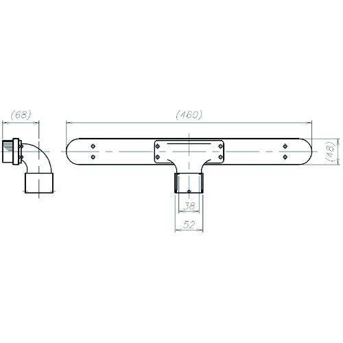 ■アマノ V-シグマ用18インチ床ブラシ〔品番:VF11135〕【4211802:0】[送料別途見積り][法人・事業所限定][外直送][店頭受取不可]