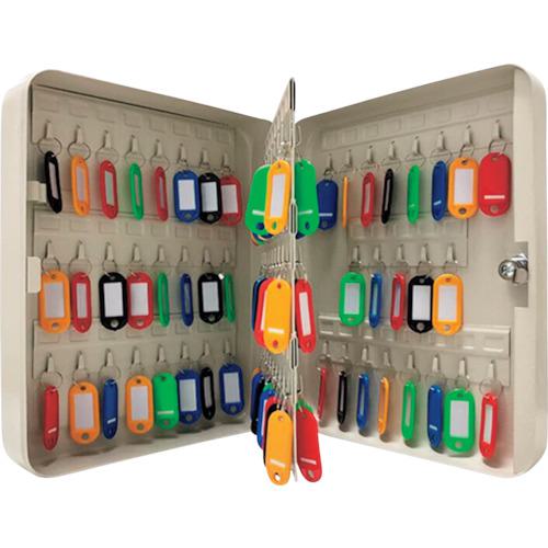 ■セーフラン スチールキーボックス93本掛け 300×240×80mm〔品番:15460〕【4211512:0】[送料別途見積り]..