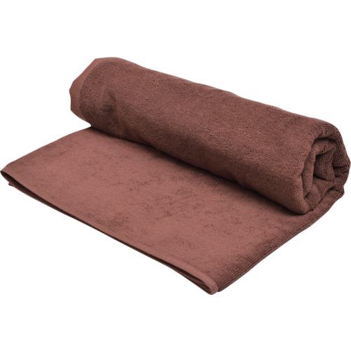 ■IRL リネン屋さん向け業務用バスタオル ブラウン 1枚入《30袋入》〔品番:HB003〕【4224689×30:0】[送..