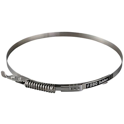 ■Suiden ダクトバンド組品 φ280(255)サブ組品〔品番:1013909000〕【4229097:0】[送料別途見積り][掲外取寄][店頭受取不可]