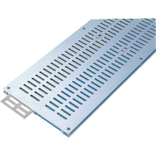 ■DAIKEN フロア換気口 アルミタイプ 防虫網および自動換気調整板固定付 蓋幅200×600mm〔品番:B5NDA600L〕【4235270:0】[送料別途...