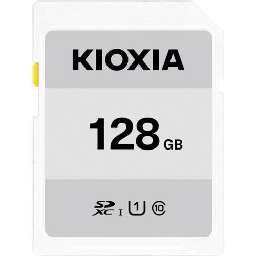 ■キオクシア ベーシックSDメモリカード 128GB KSDB-A128G〔品番:1001276KSDBA128G〕【4247819:0】[店頭受取不可]