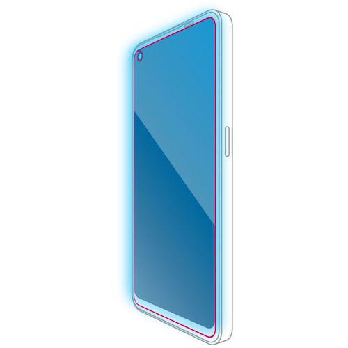 ■エレコム OPPO Reno7 A(OPG04)用ガラスフィルム 高透明 ブルーライトカット〔品番:PMO221FLGGBL〕【4262489:0】[法人・事業所限定][外直送元][店頭受取不可]