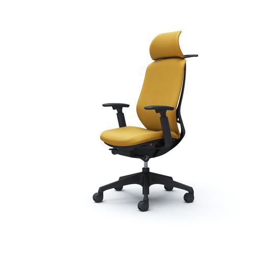 ■OKAMURA シルフィー可動肘 背クッションEXハイ ブラックボディ ハンガー有 ランバー無 樹脂脚〔品番:C68DXRFXW7〕【4273844:0】[送料別途見積り][法人・事業所限定][外直送][店頭受取不可]