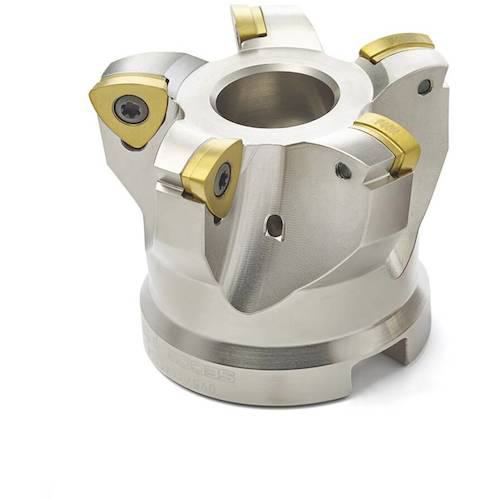 ■セコ フライス 高送りカッター ハイフィード3 R220.21ーR160〔品番:R220.210100R160.7A〕【4282081:0】[店頭受取不可]