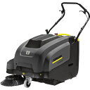 ■KARCHER 自走式バキュームスイーパー KM 75/40 W Bp (充電器内臓仕様)〔品番:9.548522.0〕【4285634:0】[法人・事業所限...