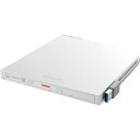 ■BUFFALO USB3.2(Gen1)対応 ポータブルBDドライブ 書込ソフト添付 ホワイト〔品番:BRXLPTV6U3WHB〕【4285809:0】[送料...