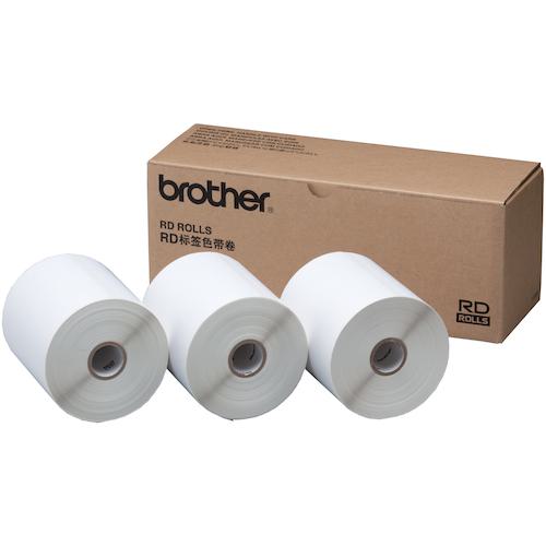 ■brother RDロール(TDシリーズ用) プレカット紙テープ 幅102mm×長さ152mm〔品番:RDS02J1〕【4285966:0..