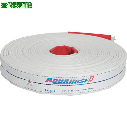 ■IWA 散水/消防用 1.3MPa ホース ゴルフ (内面ゴム引き)ホースのみ(金具無し)〔品番:01GLF5025X〕【4289232:0】[送料別途見積り][掲外取寄][店頭受取不可]