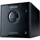 ■BUFFALO ドライブステーション RAID 5対応 USB3.0用 外付けHDD 4ドライブ 12TB〔品番:HDQL12TU3R5J〕【4293559:...