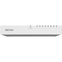■BUFFALO 10/100Mbps対応 スイッチングハブ プラスチック筐体/電源外付けモデル 8ポート ホワイト〔品番:LSW4TX8EPWHD〕【4293...