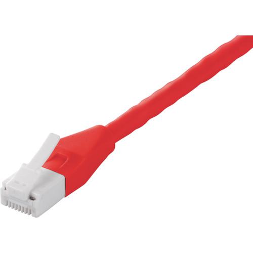 ■BUFFALO ツメの折れないCat6 LANケーブル 7m レッド〔品番:BL6TN70RD〕【4299797:0】[送料別途見積り][掲外取寄][店頭受取不可]
