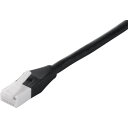 ■BUFFALO ツメの折れないLANケーブル カテゴリー6 ストレート スタンダード 1.5m ブラック〔品番:BSLS6NU15BK2〕【4305341:0...